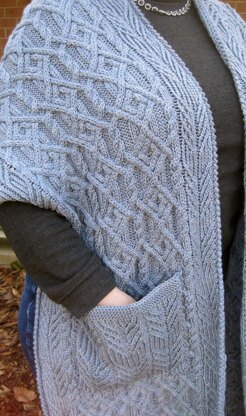 Warm Newberry Pocket Shawl