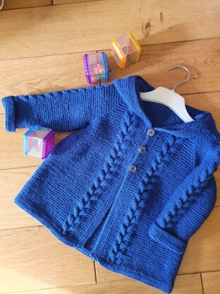 Baby Coat in Stylecraft DK