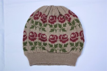 Rose Garden Hat and Cowl