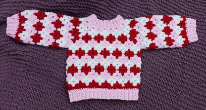 Granny Diamond Kids Sweater