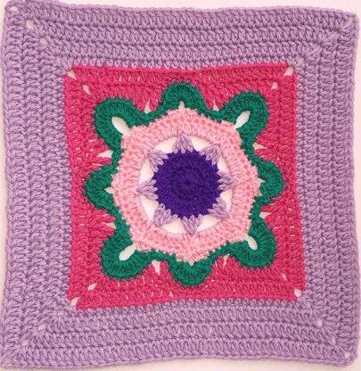 Mary Lincoln Afghan Square