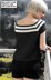 Square Neck Stripe Top