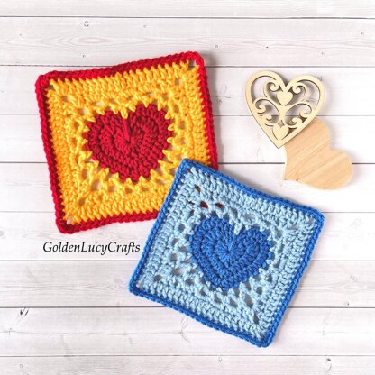 Heart Granny Square