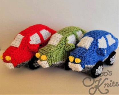 Toy Car Pattern Snoo's Knits