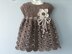 Crochet PATTERN Baby Dress Crochet Christening Dress