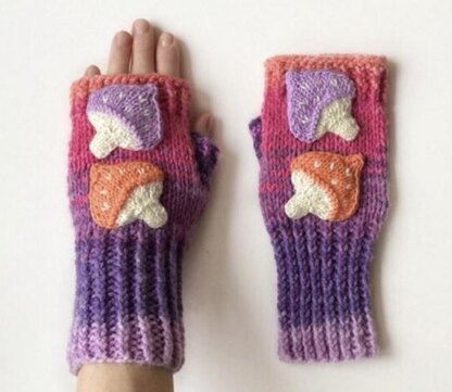Mushroom appliqué