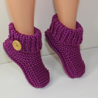 Children's Rib Cuff Boots