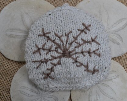 Christmas Sand Dollar Decoration