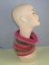 Angel Print Mohair Turtle Neck Rib Cowl