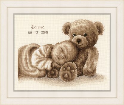 Vervaco Sweet Dreams Cross Stitch Kit - 28cm x 22cm