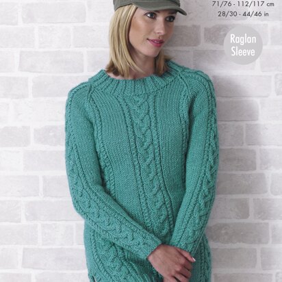 Sweaters in King Cole Value Chunky - 4702 - Downloadable PDF