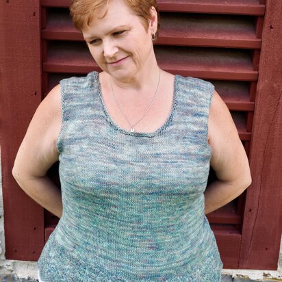 On The Breeze Top - knitting pattern