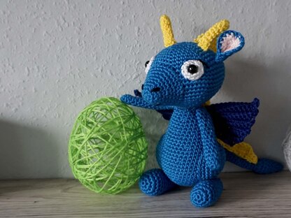 Crochet Pattern Dragon Tyson!