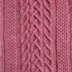 Warm Legan Cabled Stole