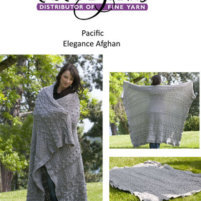 Cascade Yarns W398 Elegance Afghan (Free)