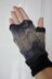 Lacy wavy fingerless mitts
