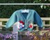 P107 Father Christmas and Rudolph Cardigans