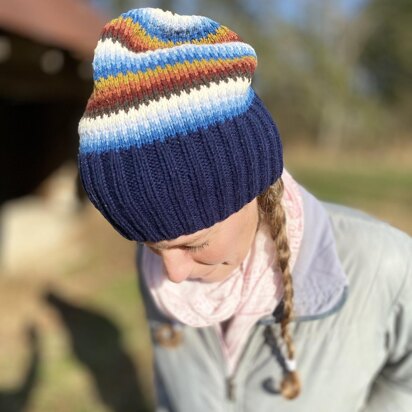 That 70s Hat - knitting pattern