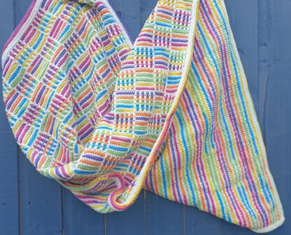 Square Galore – Mosaic Crochet Blanket Pattern