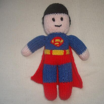 Knitted Superman