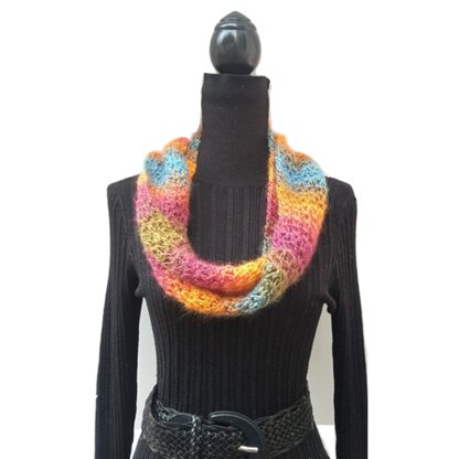 One Skein Skinny Scarf