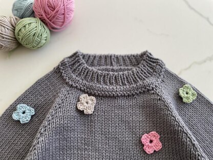 Floral Cotton Jumper