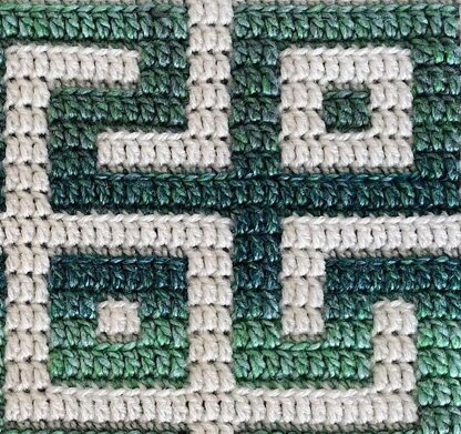 Square Route Blanket Mosaic