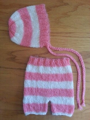 Striped Mohair Set