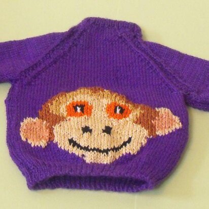 CHESTER CHIMPANZEE JUMPER KNITTING PATTERN