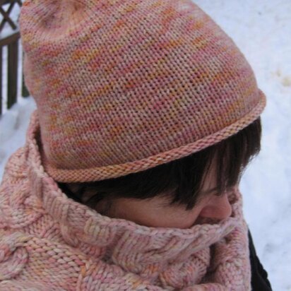 Simple is best hat - free - knitting pattern