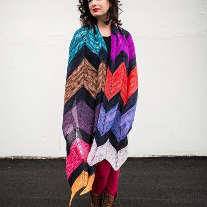 Party 10 Shawl - knitting pattern