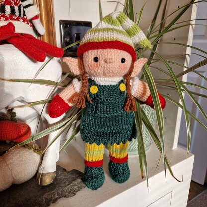 Pepper the Elf Doll