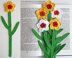 049 Daffodil Bookmark or decor Amigurumi Zabelina