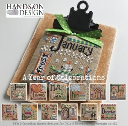 Hands On Design A Year Of Celebrations - HD167 -  Leaflet
