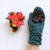 Star stitch mittens with knit look