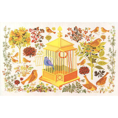 Eva Rosenstand Nightingale Cross Stitch Kit - 70cm x 45cm