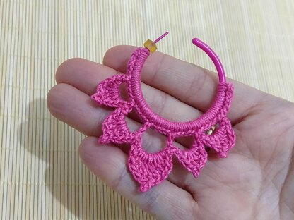 Crochet earrings