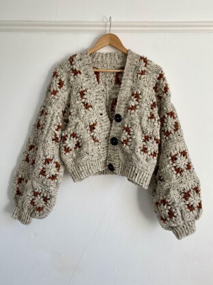 Puff Granny Cardigan