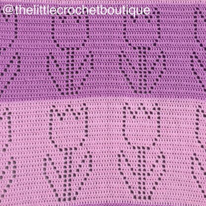 Tulip Filet Blanket