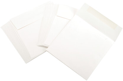 Leader Paper Products Leader Envelopes 6"X6" 25/Pkg - Natural