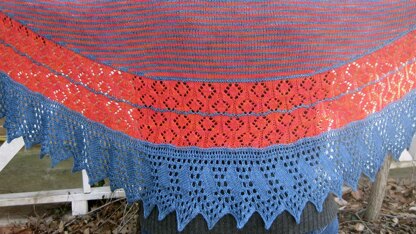 Easy Mikado Shawl