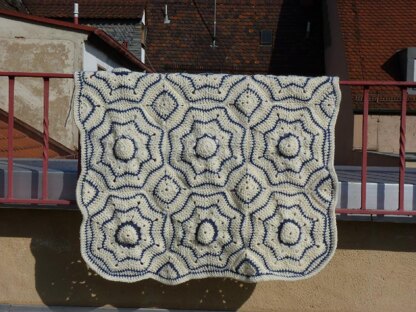 Dutch Tiles Variation - Realta Afghan