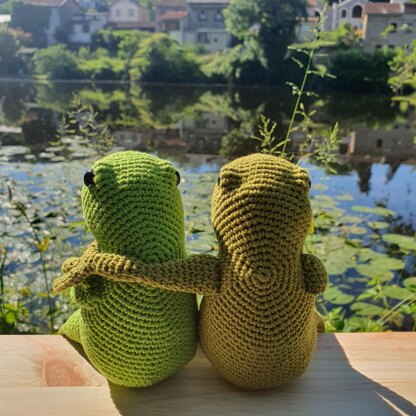 Arthur the Frog - critter stitch crochet pattern / amigurumi