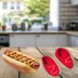 Hot Dog Toddler Slippers