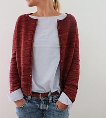 The purl code cardigan