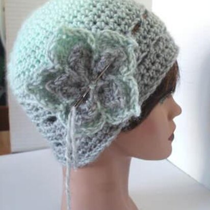 Silver Mint Hat