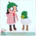Sarah, Duck, Holly, Ben, Gaston, Flop, Woolly Spider 18 Amigurumi E-book Crochet Patterns