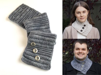 Modern Ribbed Scarf