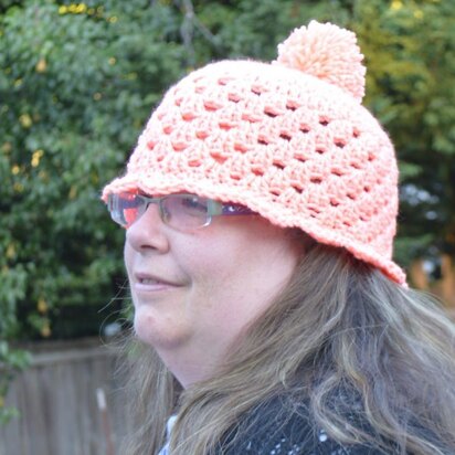 Peach Cluster Hat