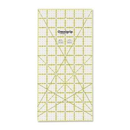 Prym Non-Slip Ruler 6 X 12 inch Omnigrip